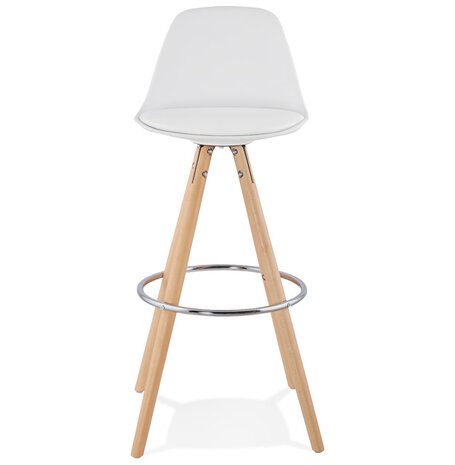 Design barkruk 'TATAMI' wit