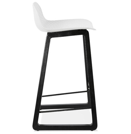 Halfhoge kruk 'SASHIMI MINI' wit design