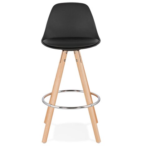 Halfhoge kruk 'TATAMI MINI' zwart