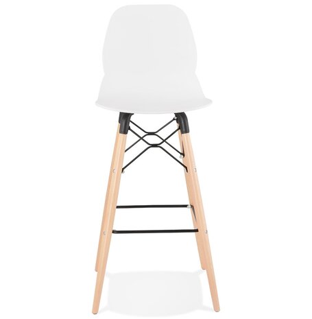 Design barkruk 'COSMIK' wit Scandinavische stijl