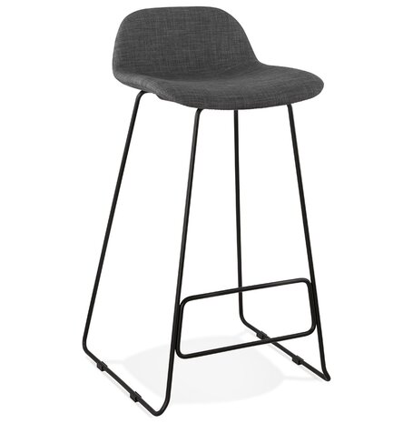 Design barkruk 'MOSKOW' zwart industriële stijl