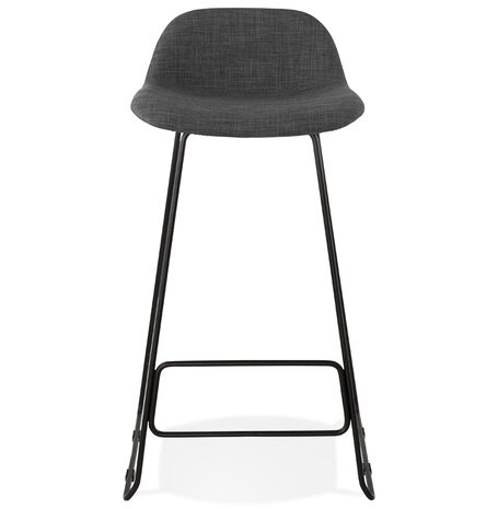 Design barkruk 'MOSKOW' zwart industriële stijl