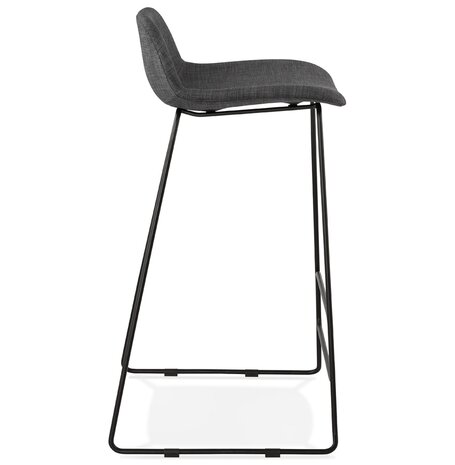 Design barkruk 'MOSKOW' zwart industriële stijl