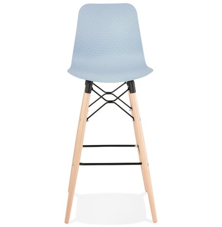 Design barkruk 'MOZAIK' blauw Scandinavische stijl