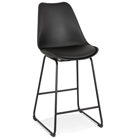 Zwarte halfhoge kruk 'CHOKO MINI'
