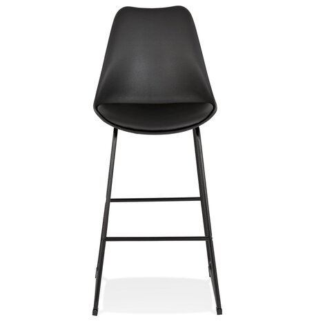 Zwarte design barkruk 'CHOKO'