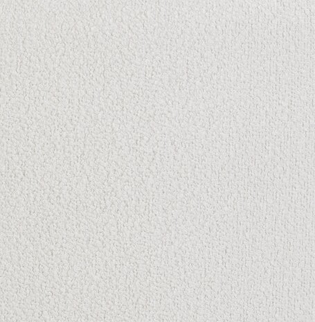 Design barkruk 'CADRIX' van witte boucléstof