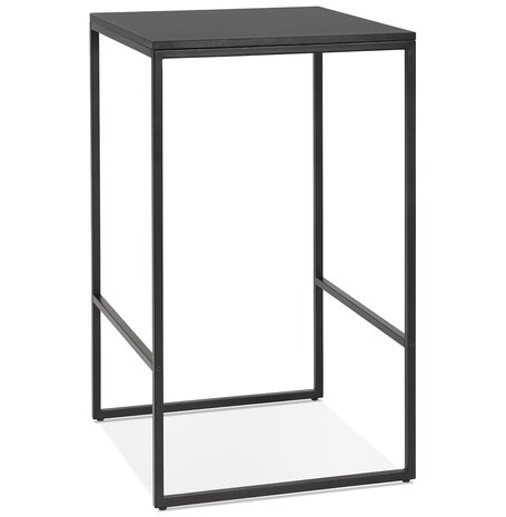 Hoge, zwarte, industriële 'ORTOS' tafel