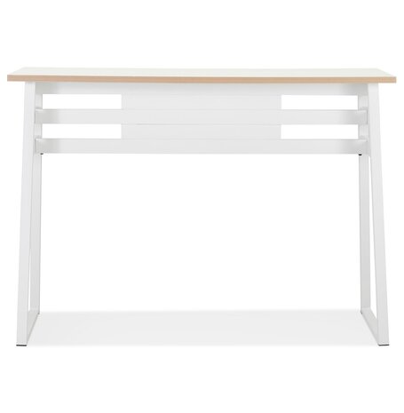 Witte hoge bartafel 'NIKI' - 150x60 cm