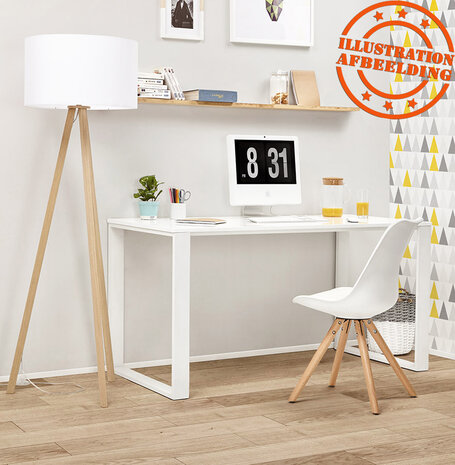 Zwarte, Scandinavische stoel 'GOUJA'