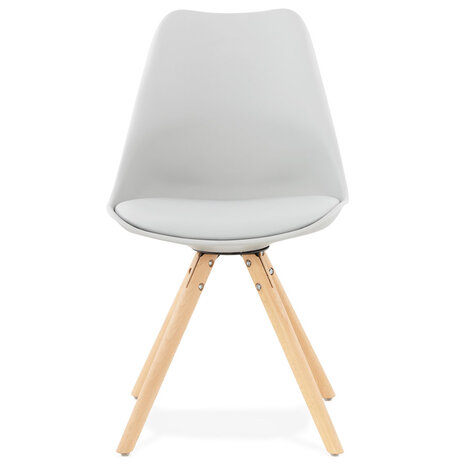 Grijze, Scandinavische stoel 'GOUJA'