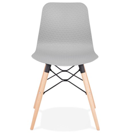 Scandinavische stoel 'TONIC' grijs design