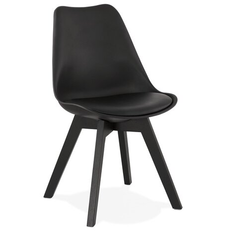 Designstoel 'TAPAS' zwart