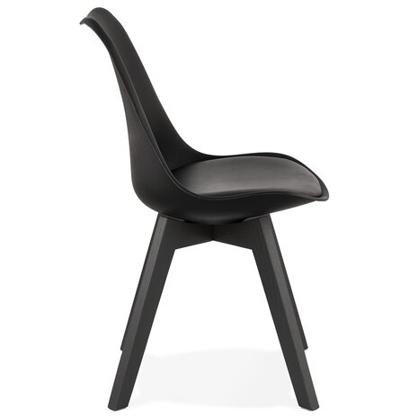 Designstoel 'TAPAS' zwart