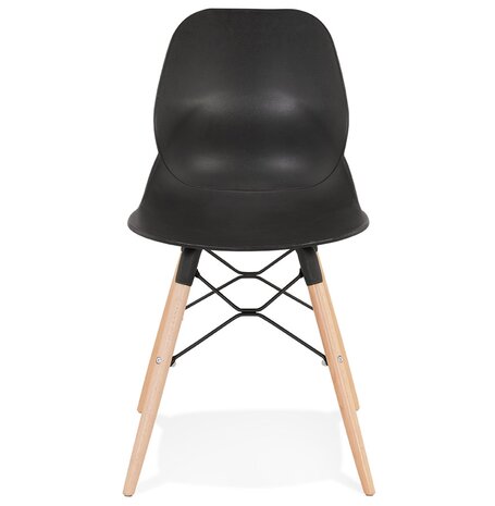Zwarte moderne Scandinavische stoel 'EPIK'
