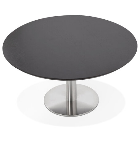 Lage loungetafel AGUA zwart - Ø 90 cm