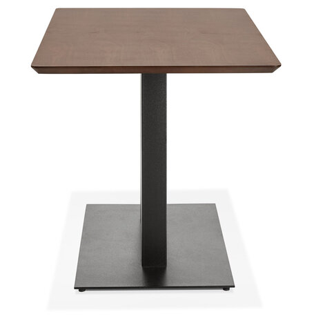 Design tafel / bureau 'ZUMBA' met notenhouten afwerking - 150x70 cm