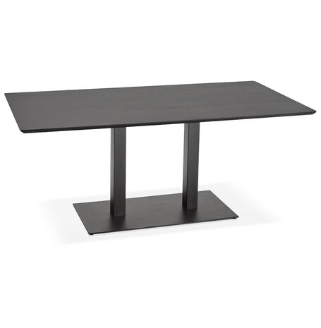 Design tafel / bureau 'ZUMBA' zwart - 180x90 cm