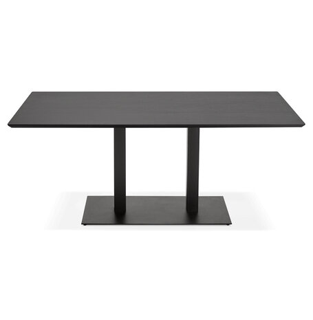 Design tafel / bureau 'ZUMBA' zwart - 180x90 cm