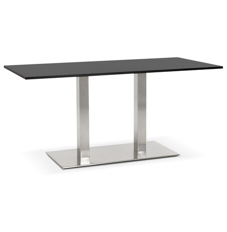 Design tafel / bureau 'DENVER' zwart - 160x80 cm