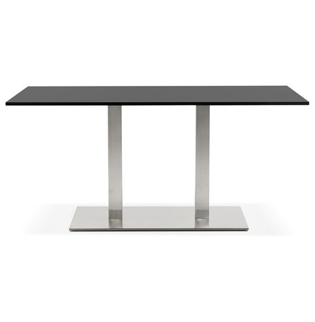 Design tafel / bureau 'DENVER' zwart - 160x80 cm