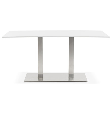 Design tafel / bureau 'DENVER' wit - 160x80 cm