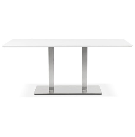 Design tafel / bureau 'MAMBO' wit - 180x90 cm