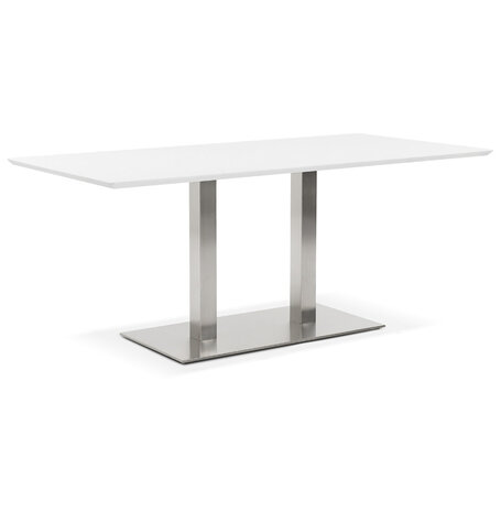 Design tafel / bureau 'MAMBO' wit - 180x90 cm