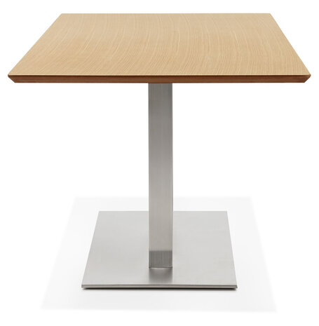 Design tafel / bureau 'MAMBO' met natuurlijk houten afwerking - 180x90 cm