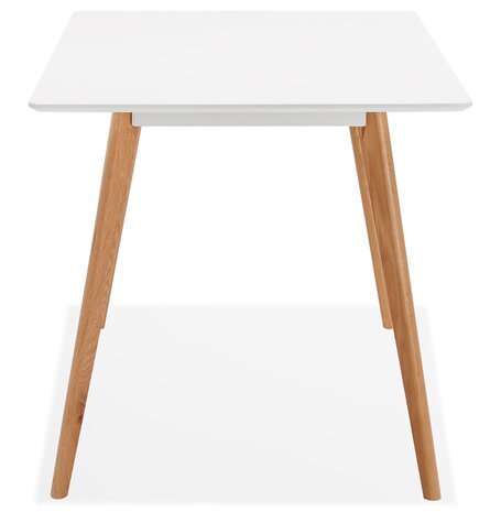 Design witte 'MARIUS' tafel / bureau in Scandinavische stijl - 120x80 cm