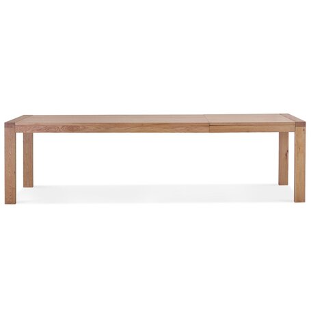 Table de salle à manger extensible 'EXTENSA' en Chêne massif - 200(280)x100 cm