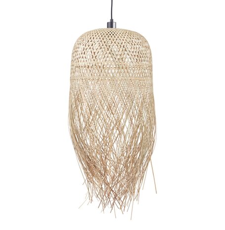 Hanglamp 'SARINA' van natuurlijke bamboe
