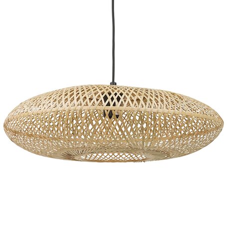 Ronde hanglamp 'ASPIRINA' van natuurlijke bamboe
