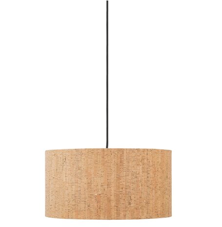 Ronde hanglamp 'CINTIO' van kurk