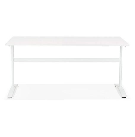 Grote rechte bureau 'CRYPTO' wit - 160x80 cm