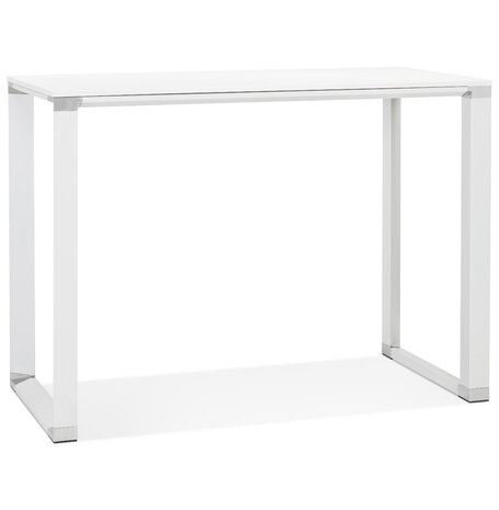 Hoge tafel/bureau van wit hout 'XLINE HIGH TABLE' - 140x70 cm