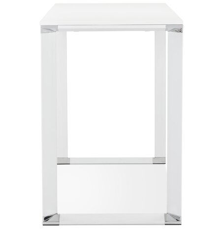Hoge tafel/bureau van wit hout 'XLINE HIGH TABLE' - 140x70 cm