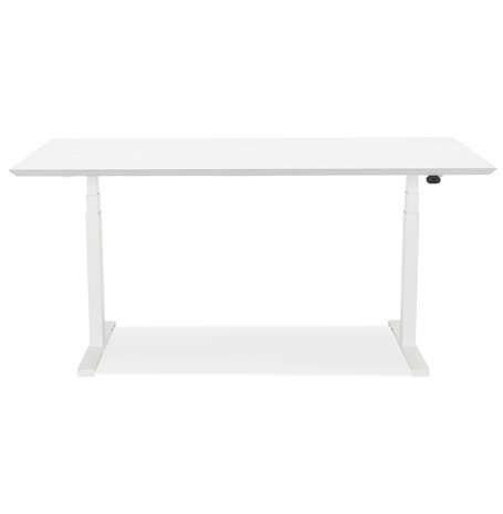 Witte elektrische zit/sta-bureau 'BIONIK' - 150x70 cm