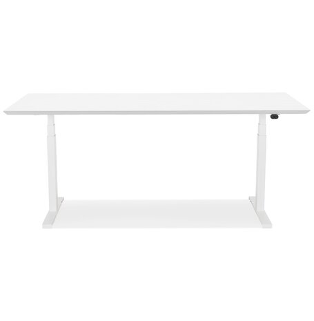Witte elektrische zit/sta-bureau 'BIONIK' - 180x90 cm