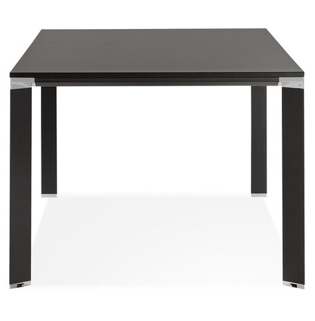 Vergader- / eettafel design ‘XLINE' in zwart hout - 200x100 cm