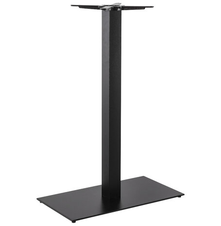 Tafelvoet 'NERO XL' 110 uit zwart geverfd metaal