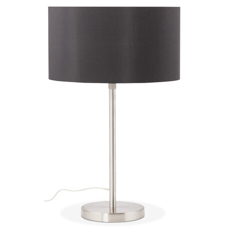 Zwarte, in de hoogte regelbare tafellamp 'LIVING MINI'