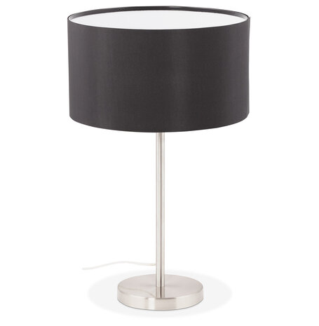 Zwarte, in de hoogte regelbare tafellamp 'LIVING MINI'
