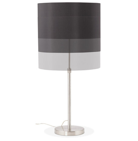 Zwarte, in de hoogte regelbare tafellamp 'LIVING MINI'