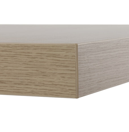 Vierkant tafelblad 'NATO' 68x68cm uit hout. Afgewerkt met naturel hout.