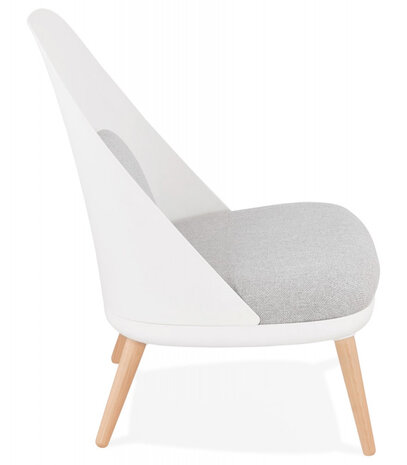 Design loungefauteuil 'TICOS' in Scandinavische stijl