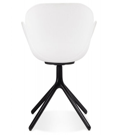 Witte stoel met armleuningen 'APODIS' van kunststof