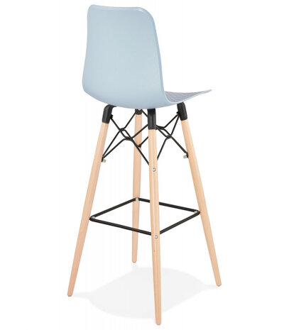 Design barkruk 'MOZAIK' blauw Scandinavische stijl