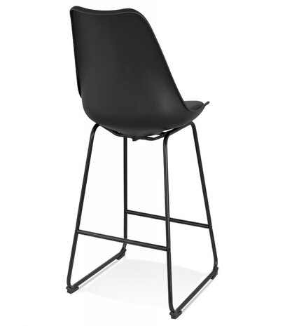 Zwarte halfhoge kruk 'CHOKO MINI'