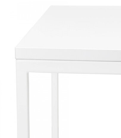 Hoge, witte, industriële 'ORTOS' tafel